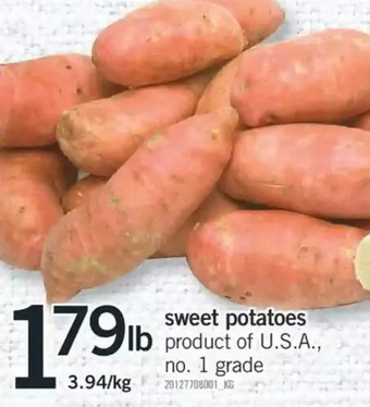 Fortinos Sweet Potatoes offer