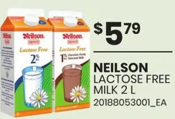 Loblaws Neilson Lactose Free Milk offer