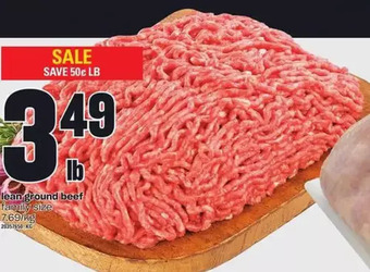 Zehrs Markets Lean Ground Beef offer