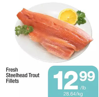 Highland Farms Fresh Steelhead Trout Fillets offer