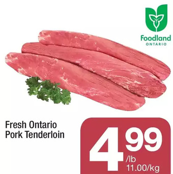 Highland Farms Fresh Ontario Pork Tenderloin offer
