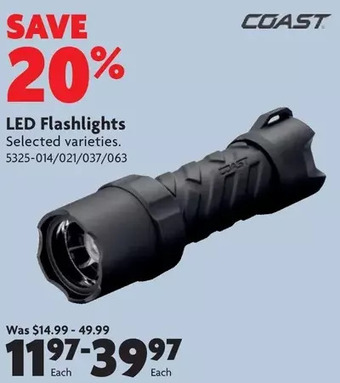 Home Hardware LED Flashlights offer