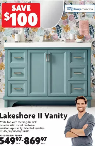 Home Hardware Lakeshore II Vanity offer