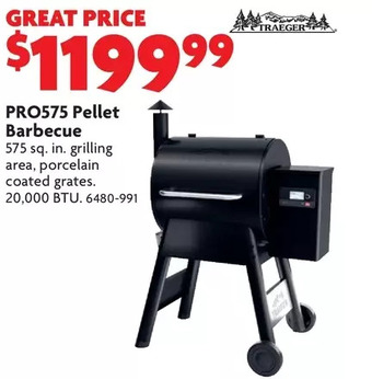 Home Hardware Pro575 Pellet Barbecue offer