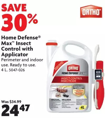 Home Hardware Home Defense Max Insect Control with Applicator offer