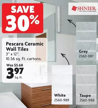 Home Hardware Pescara Ceramic Wall Tiles offer