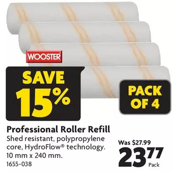 Home Hardware Professional Roller Refill offer