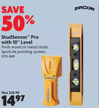 Home Hardware StudSensor Pro with 10" Level offer