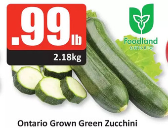 Starsky Ontario Grown Green Zucchini offer