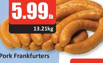 Starsky Pork Frankfurters offer
