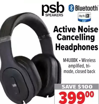 2001 Audio Video Psb Speakers Active Noise Cancelling Headphones offer
