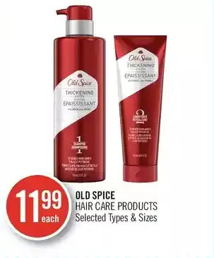 Shoppers Drug Mart Old Spice Hair Care Products offer