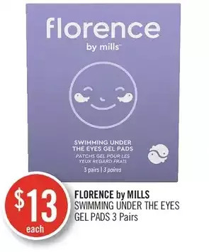 Shoppers Drug Mart Florence by Mills Swimming Under the Eyes Gel Pads offer
