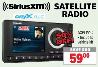 2001 Audio Video Satellite Radio offer