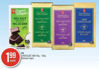 Shoppers Drug Mart PC Chocolate Bar offer