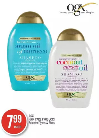 Shoppers Drug Mart OGX Hair Care Products offer
