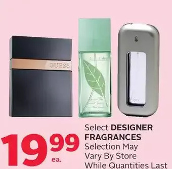 Rexall Designer Fragrances offer