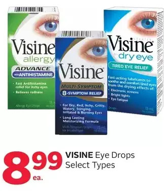 Rexall Visine Eye Drops offer