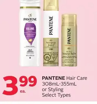 Rexall Pantene Hair Care or Styling offer