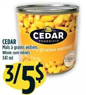 Marché Adonis Cedar Whole Corn Niblets offer
