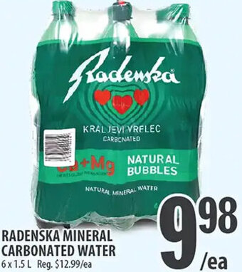 Al Premium Food Mart Radenska Mineral Carbonated Water 6 x 1.5L offer