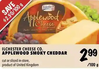 Farm Boy Illchester Cheese Co. Applewood Smoky Cheddar offer