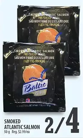 Al Premium Food Mart Smoked Atlantic Salmon 50g offer