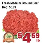 Top Food Supermarket Fresh Medium Ground Beef offer