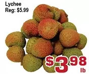 Top Food Supermarket Lychee offer
