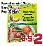 Top Food Supermarket Knorr Tamarind Soup Base offer