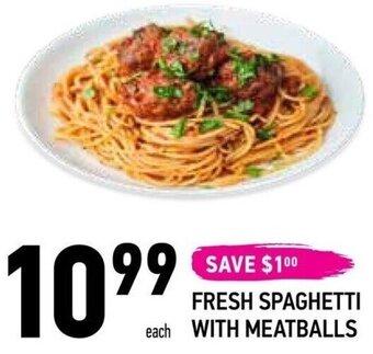 Coppa's Fresh Market Fresh Spaghetti With Meatballs offer