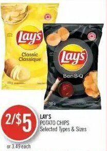 Shoppers Drug Mart Lay's Potato Chips offer