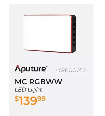Henry's Aputure MC RGBWW LED Light offer