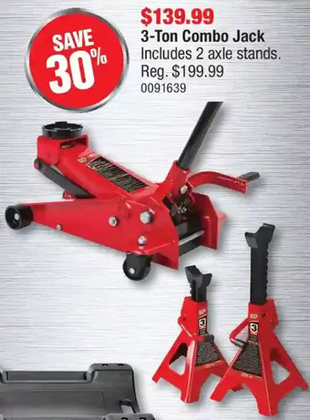 PartSource 3-Ton Combo Jack offer