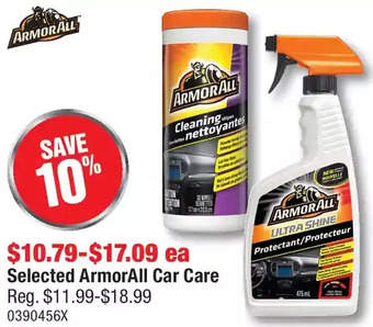PartSource Selected ArmorAll Car Care offer