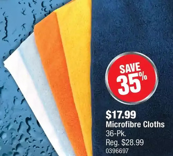 PartSource Microfibre Cloths offer
