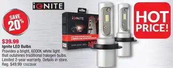PartSource Ignite LED Bulbs offer