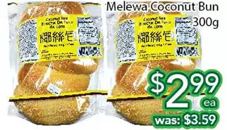 Ample Food Market Melewa Coconut Bun offer