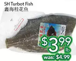 Ample Food Market Sh Turbot Fish offer