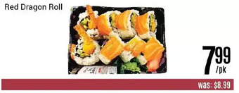 Nations Fresh Foods Red Dragon Roll offer