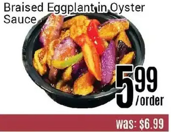 Nations Fresh Foods Braised Eggplant in Oyster Sauce offer