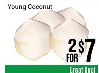 Nations Fresh Foods Young Coconut offer
