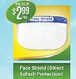 Grant's Foodmart Face Shield (Direct Splash Protection) offer