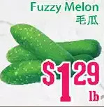 Grant's Foodmart Fuzzy Melon offer