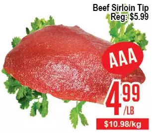 Skyland Foodmart Beef Sirloin Tip offer