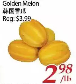 Tone Tai Supermarket Golden Melon offer