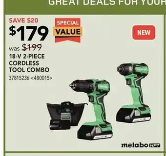 RONA Cordless Tool Combo offer