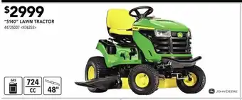 RONA "S140" Lawn Tractor offer