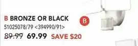 RONA Bronze or Black offer