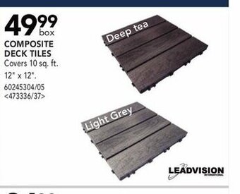 RONA Composite Deck Tiles offer